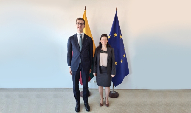 زيارة رفيعة المستوى من السفيرة إسراء توبلو إلى وزارة الطاقة الليتوانية